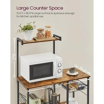 VASAGLE Baker's Rack - Stylish Kitchen Storage Solution