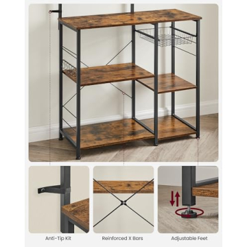 VASAGLE Baker's Rack - Stylish Kitchen Storage Solution
