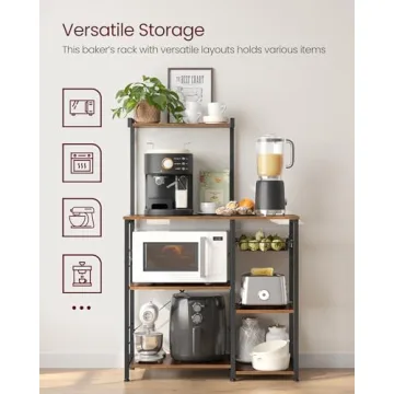 VASAGLE Baker's Rack - Stylish Kitchen Storage Solution