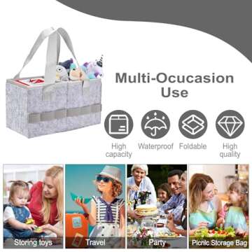ThxYour Protective Carry Case for Toniebox Starter Set - Large Capacity Grey Bag