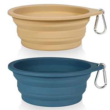 Durable Collapsible Dog Bowls - Travel & Outdoor Use