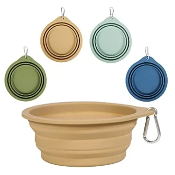 Durable Collapsible Dog Bowls - Travel & Outdoor Use