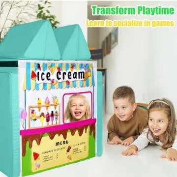 HAJOROM Play Panel for Kids Play Couch Childrens Play Panel for Toddler Foam Sofa (Play Couch not Included)