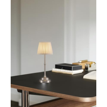 KDG Cordless LED Table Lamp Set of 2, Rechargeable & Dimmable