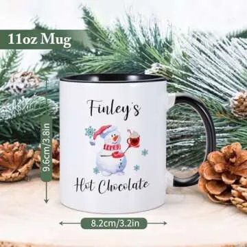 Custom Christmas Mugs for Unique Holiday Gifting