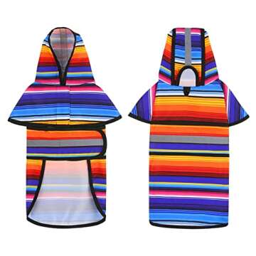 HDE Dog Raincoat Poncho - Stylish & Functional for All Dogs