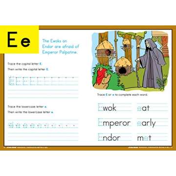 Star Wars Workbook: Kindergarten Writing and ABCs (Star Wars Workbooks)