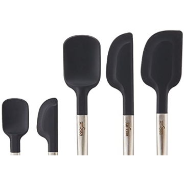 All-Clad Silicone Spatula Set - Elegant Kitchen Tools