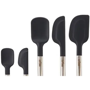 All-Clad Silicone Spatula Set - Elegant Kitchen Tools