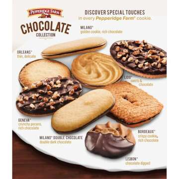 Pepperidge Farm Chocolate Cookie Assortment, 7 Varieties
