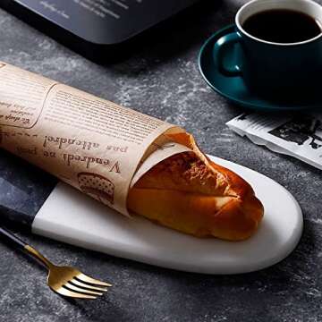 TEEWAL Parchment Baking Paper Roll, Non-Stick & Durable