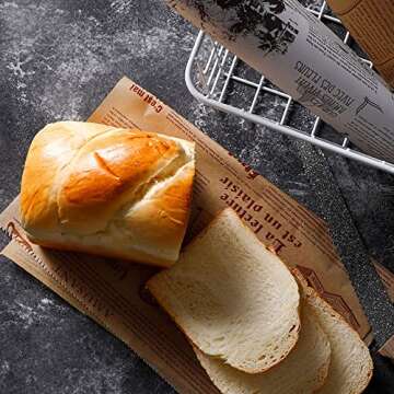 TEEWAL Parchment Baking Paper Roll, Non-Stick & Durable