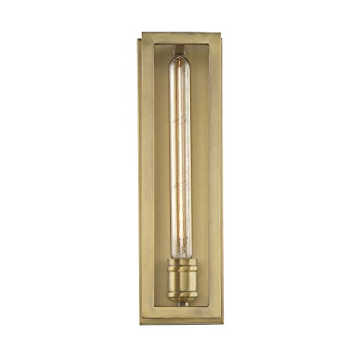 Stylish Savoy House Clifton 1-Light Wall Sconce in Brass