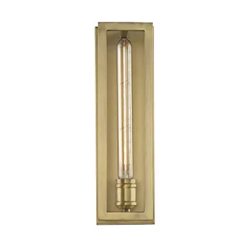 Savoy House Clifton 1-Light Wall Sconce - Transitional Design with Warm Brass Finish