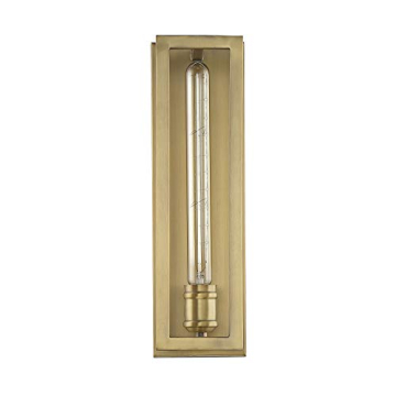 Stylish Savoy House Clifton 1-Light Wall Sconce in Brass