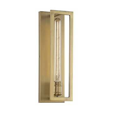 Stylish Savoy House Clifton 1-Light Wall Sconce in Brass