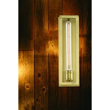 Stylish Savoy House Clifton 1-Light Wall Sconce in Brass