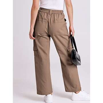 Fashionable ANRABESS Women's Cargo Pants with Pockets