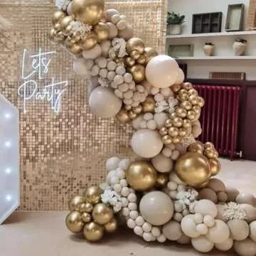 Voircoloria White Sand Balloons Set for Any Occasion