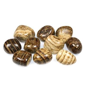 CrystalAge Aragonite Tumble Stones - 5 Pack of 20-25mm