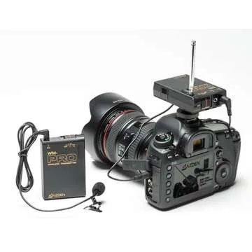 Azden WLX-PRO Lavalier System for Clear Audio Recording