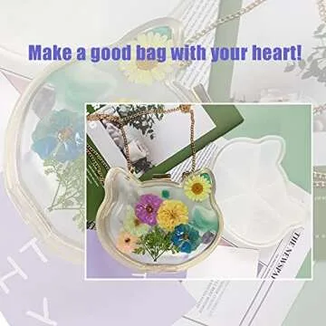 MUFUN Cat-Shaped Resin Purse Mold for Unique Creations