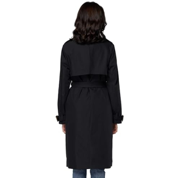 Orolay Women's 3/4 Length Double Breasted Trench Coat