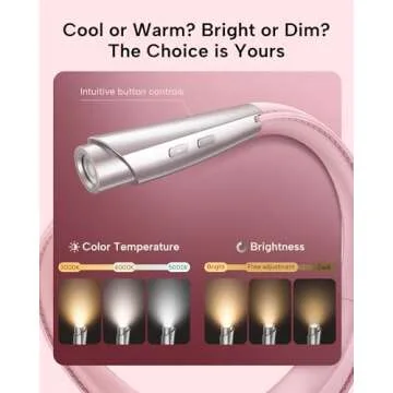 enclize LED Neck Reading Light for All Activities