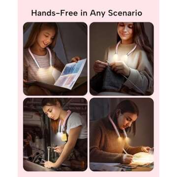 enclize LED Neck Reading Light for All Activities