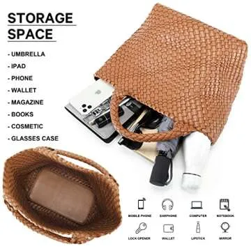 Chic Vegan Leather Tote for Fashion-Forward Women