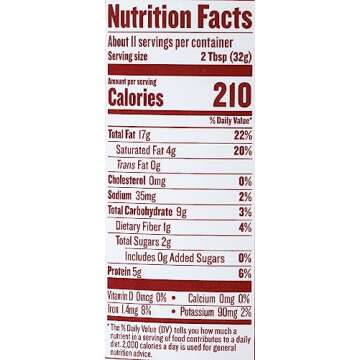 Justin's Classic Cashew Butter, Only Two Ingredients, No Stir, Gluten-free, Non-GMO, Responsibly Sourced, 12oz Jar