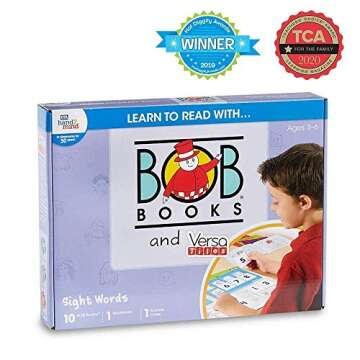 hand2mind Learn to Read with BOB Books & VersaTiles Sight Words, Early Reader Books, Phonemic Awaren...