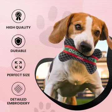 Runway Pup Collection Unique Squeaky Plush Dog Toys