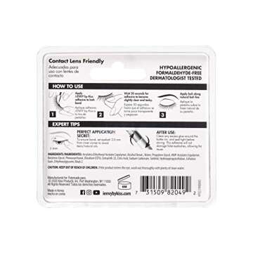 i-Envy Super Strong Hold 3D Strip Lash Glue with Precision Brush Applicator