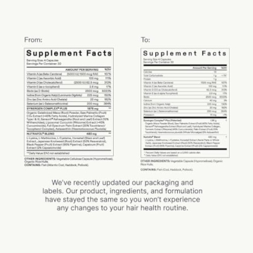 Nutrafol Women's Hair Growth Supplements for 45+