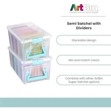 ArtBin Semi Satchel 6925AA - Portable Craft Organizer
