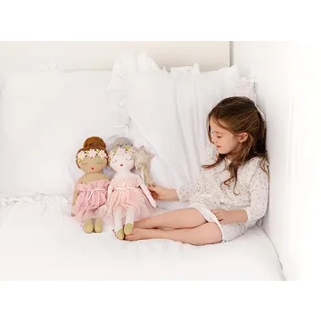 Handmade Noa Plush Ballerina Doll - 19" Soft Toy for Girls