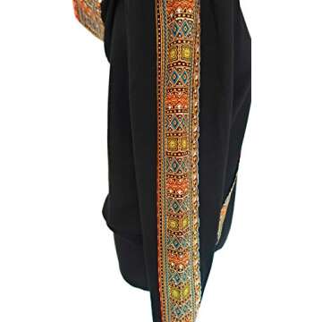 Black Hoodie - Dashiki Hoodie Premium Quality Hoodies | Unisex Hoodies African Fashion (14, Blue - Multi)