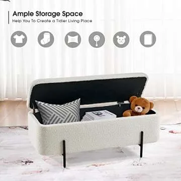 Elegant MCombo Storage Ottoman Bench for Every Home