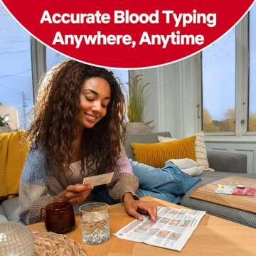 EldonCard Blood Typing Kit for Accurate Home Testing