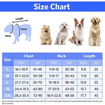 Dog Life Jacket Swimming Vest, Adjustable Dog Flotation Vest High Reflective Pet Life Preserver with Rescue Handle for Small Medium Large Dogs (Large, Blue)