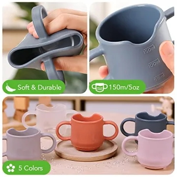Haakaa Silicone Training Cup - Safe & Cute for Babies