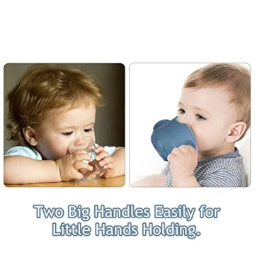 Haakaa Silicone Training Cup - Safe & Cute for Babies