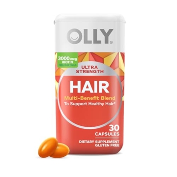 OLLY Ultra Strength Hair Softgels for Healthier Hair