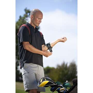 Aircast Pneumatic Armband for Tennis/Golfers Elbow Relief