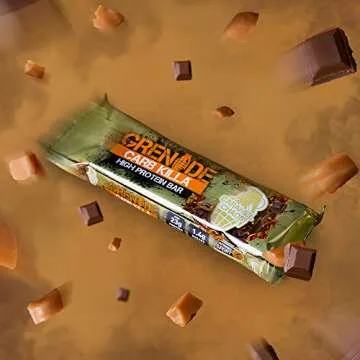 Caramel Chaos Protein Bar - Low Sugar and High Protein