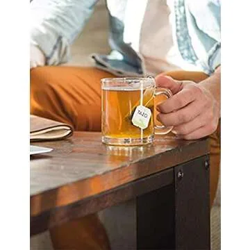 Eva's Gift Universe, Tea Bags Sampler Variety in Bamboo Tea Bag Organizer (80 Count) 9 Different Flavors Gifts for Parents Mom Dad Tea Lovers Couples