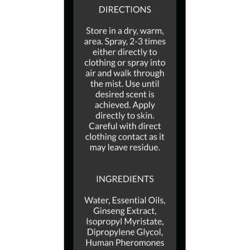 Pheromones for Women - Elegant Organic Perfume Spray