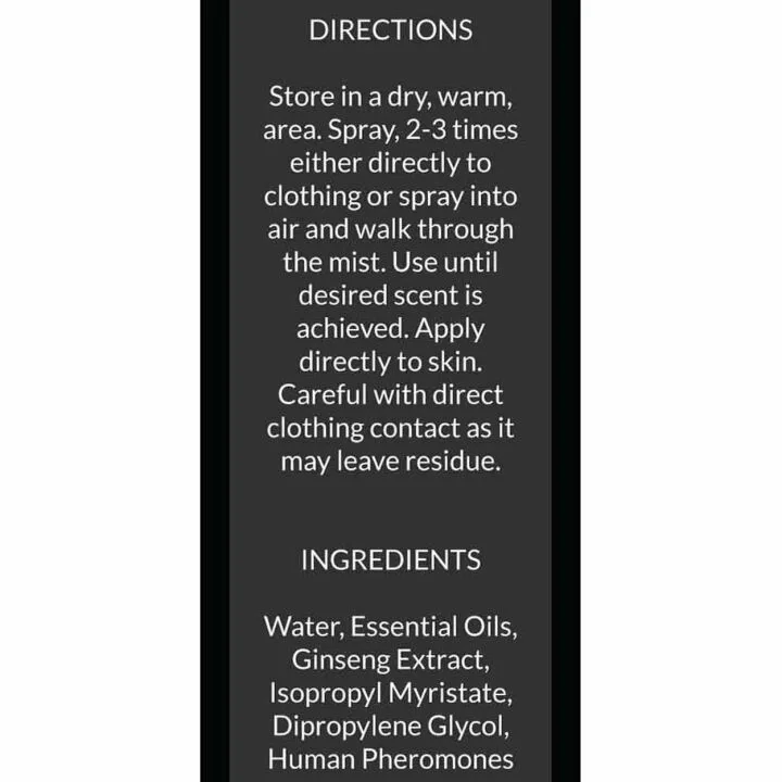 Pheromones for Women - Elegant Organic Perfume Spray