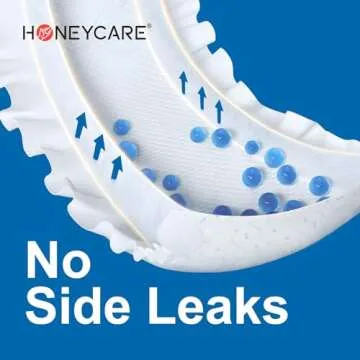 HONEY CARE All-Absorb A27 Male Dog Wrap, 50 Count, Extra Small